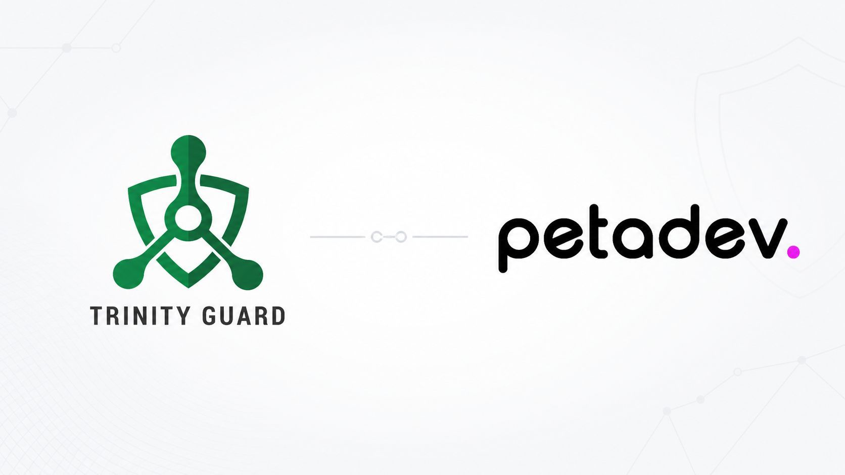 trinity guard logo and petadev logo