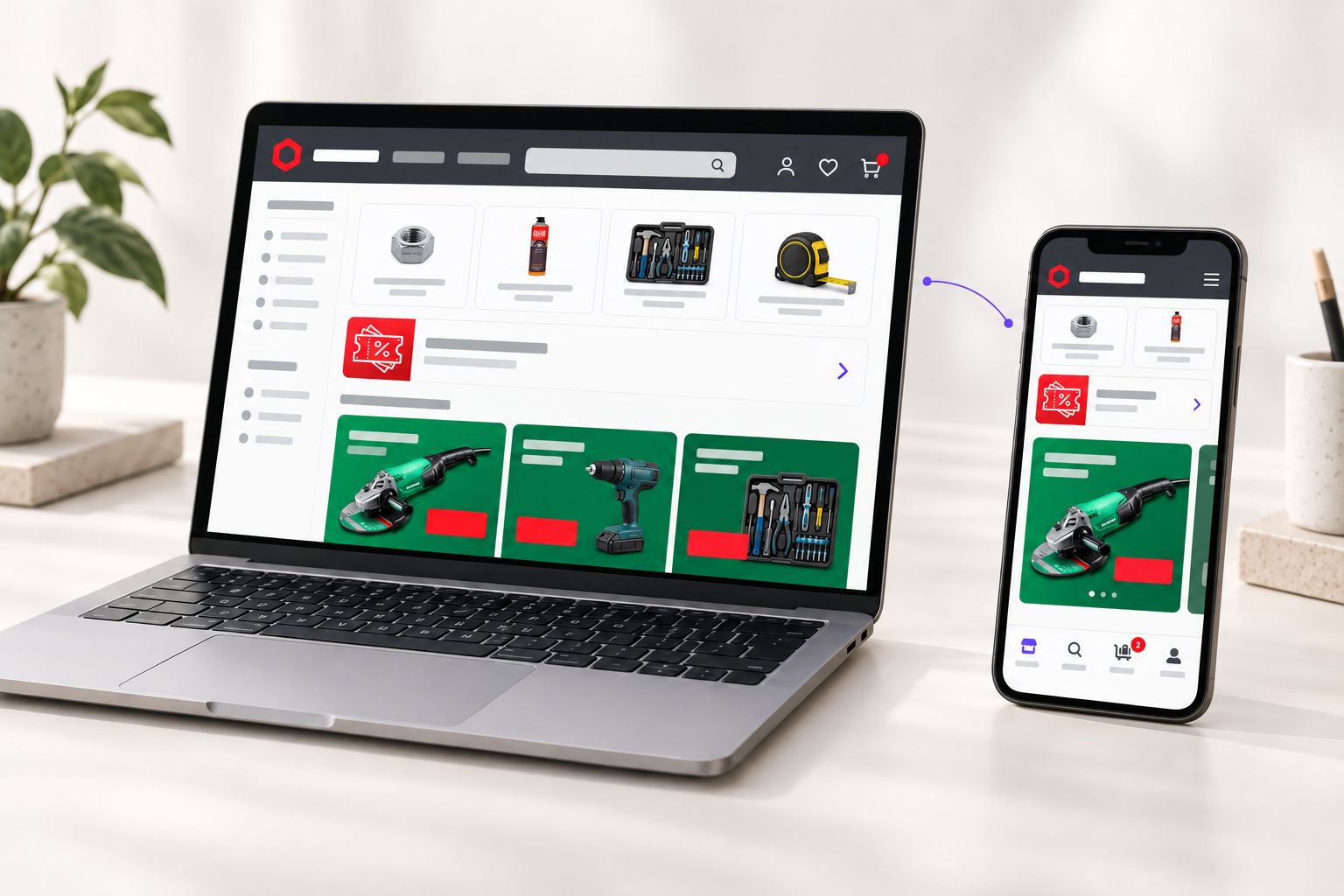 laptop, telefon, webshop, webshop app egy telefonon