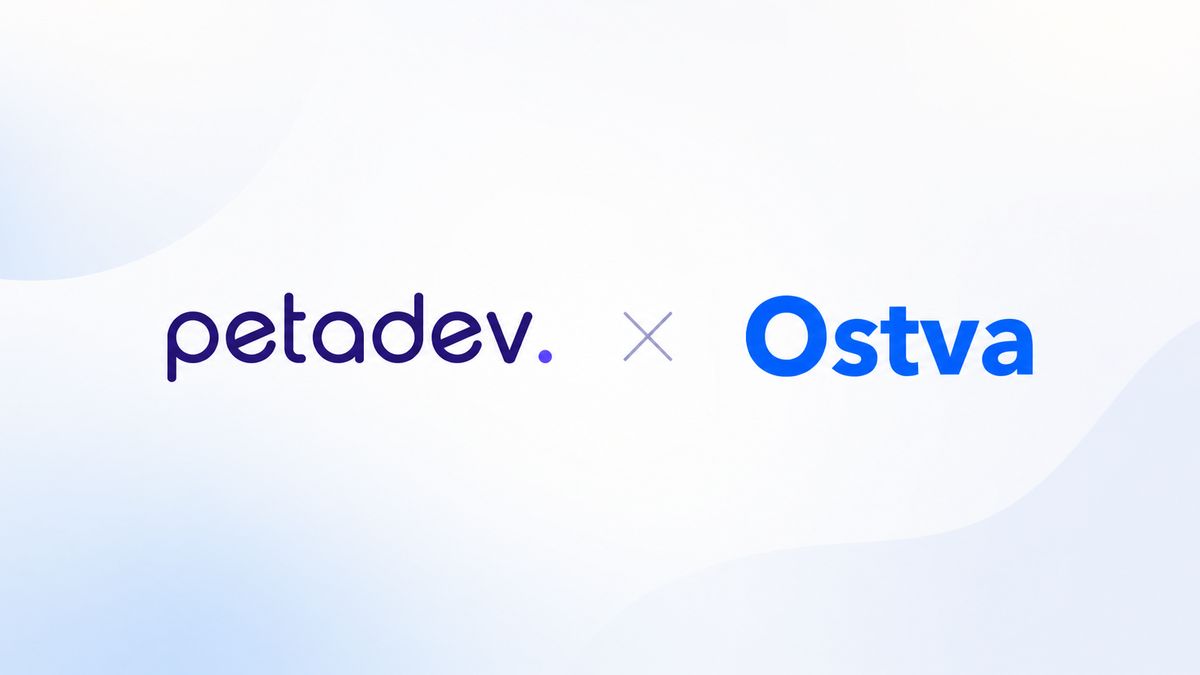 petadev logo and ostva logo X